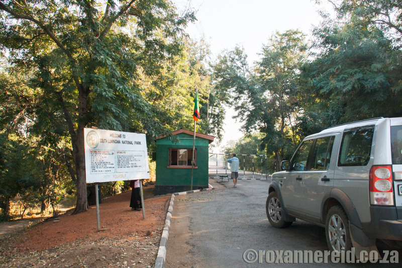 Entrance to South Luangwa National Park, Zambia
