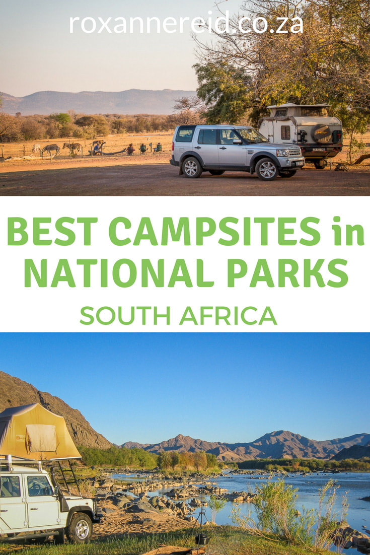 Do you like to camp wild? Discover 5 favourite campsites in South African national parks. Pin this to your board for when you make your next booking for a camping holiday #SouthAfrica #nationalparks #camping