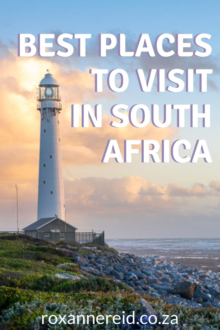 Where are the best South African holiday destinations, the bucketlist of the best places to visit in South Africa? Kgalagadi Transfrontier Park, Augrabies Falls, Namaqualand, Cape West Coast, Cape Town, Cape Winelands, Cape Whale Coast, Garden Route, The Wild Coast, Addo Elephant National Park, the Karoo, Drakensberg, KwaZulu-Natal Coast, iSimangaliso Wetland Park, the Cradle of Humankind, Panorama Route, Kruger National Park.