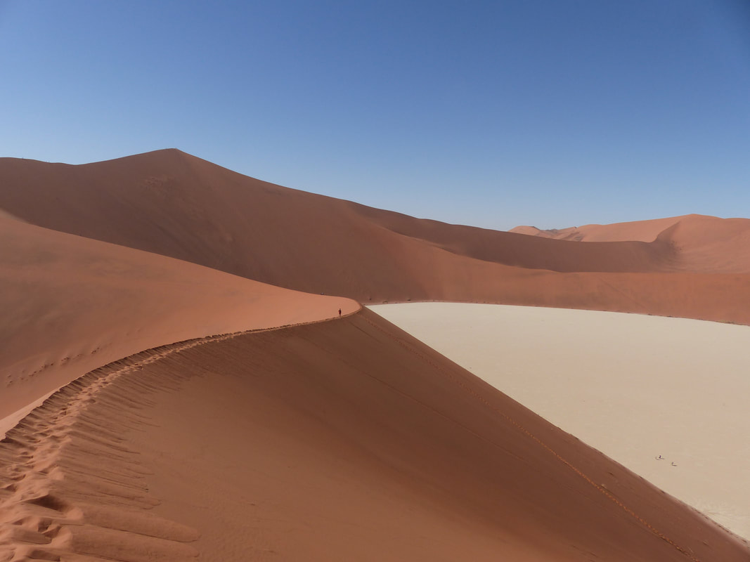 Tourist places in Africa: Namibia's Sossusvlei and Namib-Naukluft Park