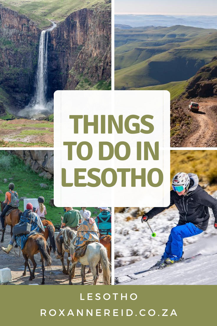 Planning to visit the Mountain Kingdom of Lesotho in Southern Africa? Discover the best Lesotho attractions, places to visit, points of interest and things to do in Lesotho. Think Sani Pass, Maletsunyane Falls, Semonkong, Katse Dam, Thaba Bosiu, Ts’ehlanyane and Sehlabathebe national parks. Seeing rock art and dinosaur tracks, go hiking, pony trekking, mountain biking, fly fishing, skiing and snowboarding. Find out about Lesotho accommodation too.