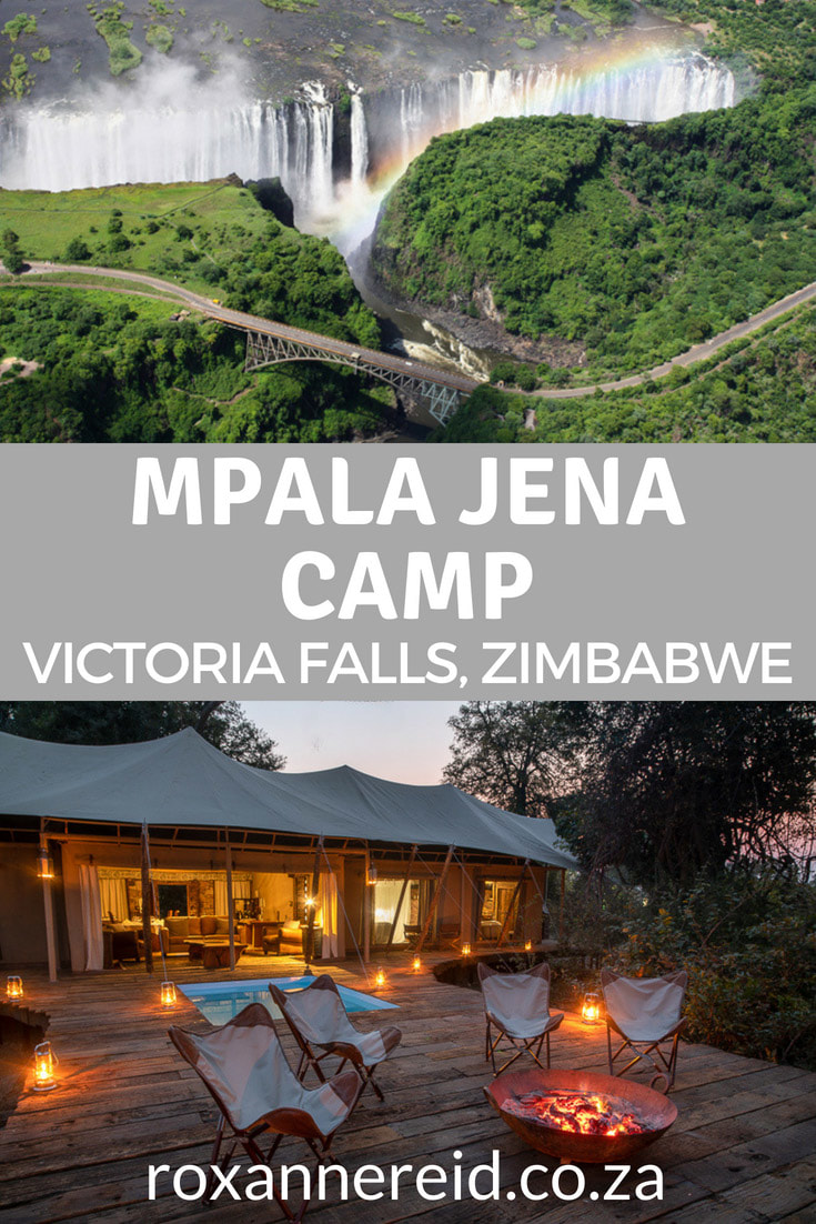 Mpala Jena camp is a superb addition to Zimbabwe safari lodges for a Victoria Falls safari. Explore this luxury safari camp in the Zambezi National Park near the UNESCO World Heritage Site of Victoria Falls, go game driving, bungy jumping, ziplining, for a helicopter flight over the Falls and lots more. This Great Plains Conservation Zimbabwe contribution to Victoria Falls lodges is perfect for your Zimbabwe safari. #safari #VictoriaFalls #Vic Falls #Zimbabwe #africantravel