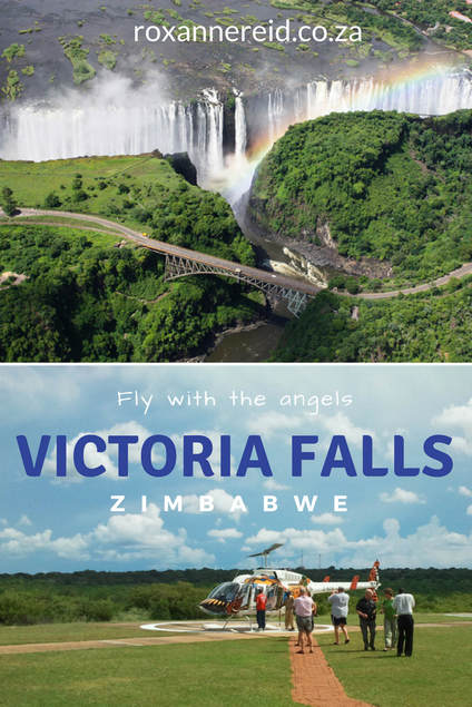 Helicopter flip over Victoria Falls, Zimbabwe #travel #Africa