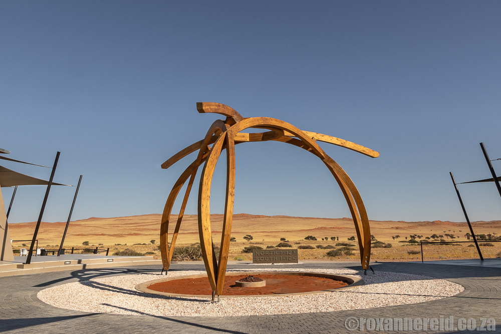 Sculpture at Desert Grace Sossusvlei lodge