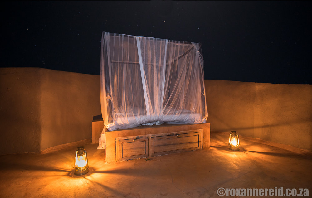 Star bed, ol Donyo Lodge in Kenya’s Chyulu Hills