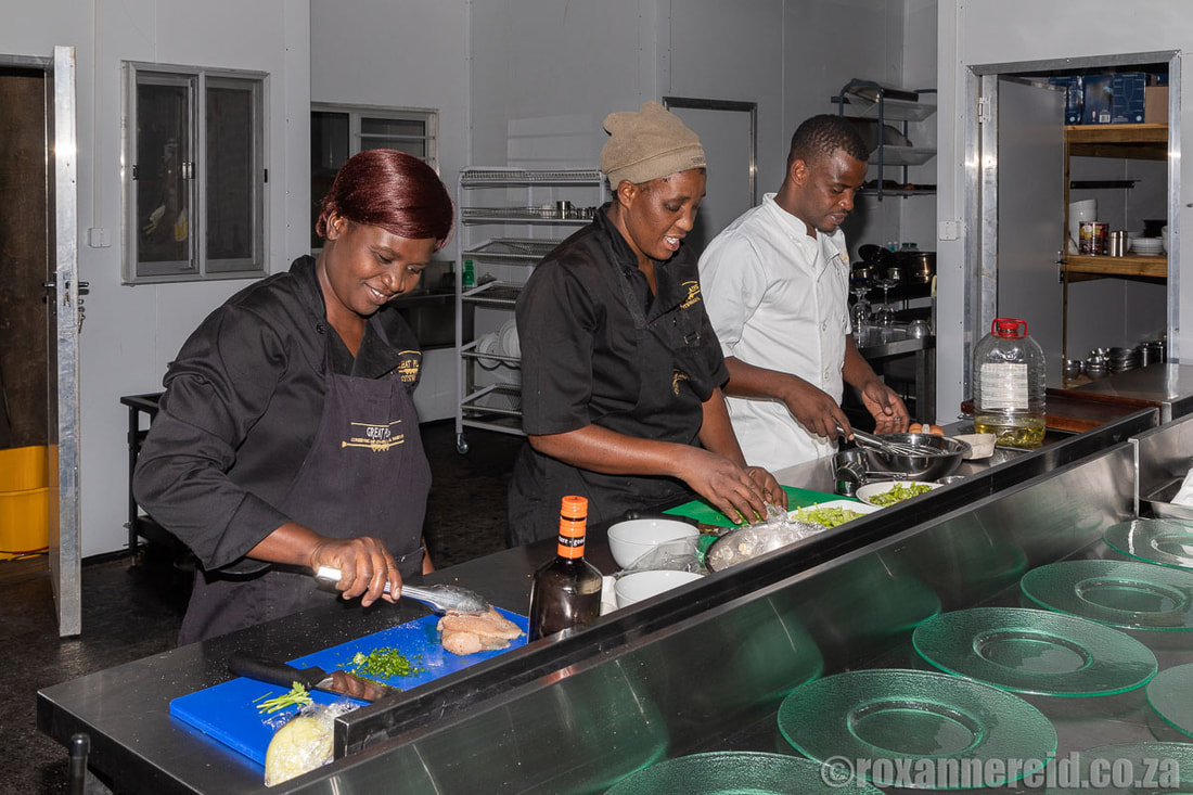 Chefs at Selinda Camp, Botswana
