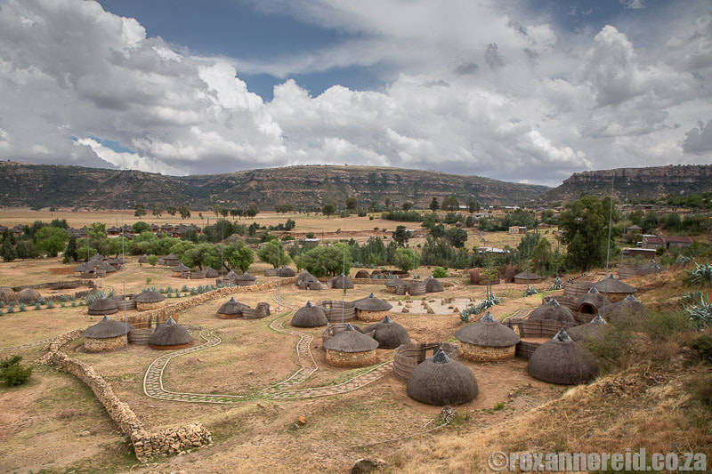 Thaba Bosiu Lesotho, traditional village