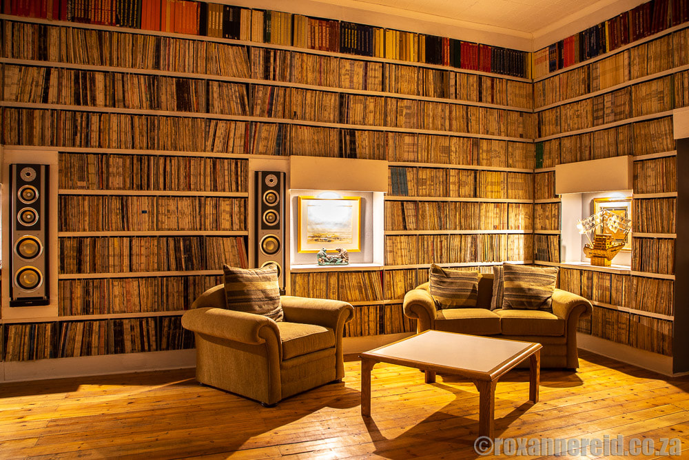Bethulie hotel's collection of vinyls