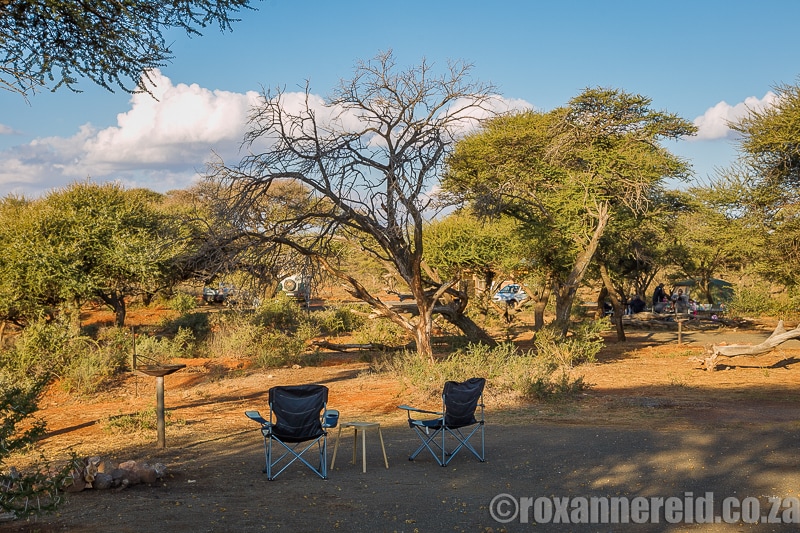 Motswedi luxury campsite, Mokala National Park accommodation