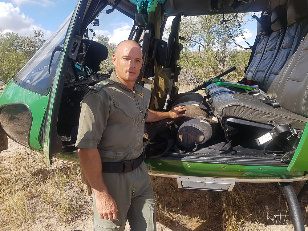 Rhino anti-poaching in Kruger National Park