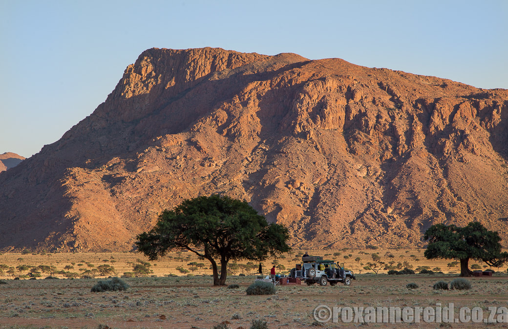Little Hunter's Rest campsite in the Namtib Biosphere Reserve in the Tirasberg, Namibia