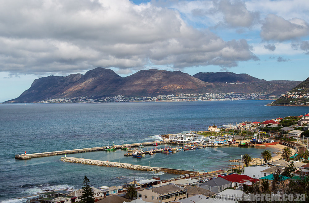 View of Kalk Bay, South Africa
