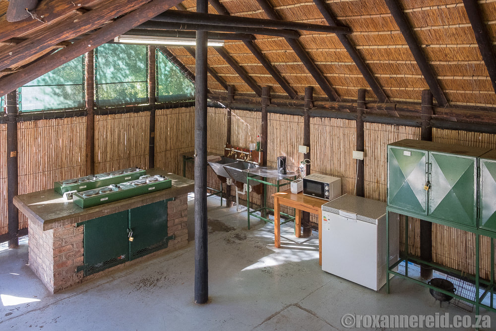 Communal kitchen, Lakeview Tented Camp, Camdeboo National Park