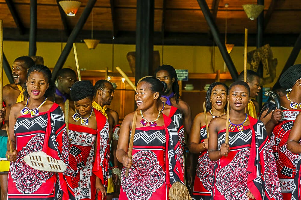 African holidays: eSwatini cultural dancing