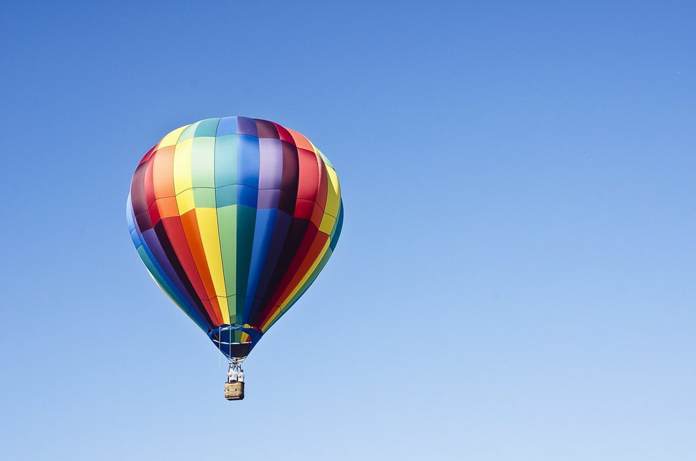 Hot air ballooning in Clarens
