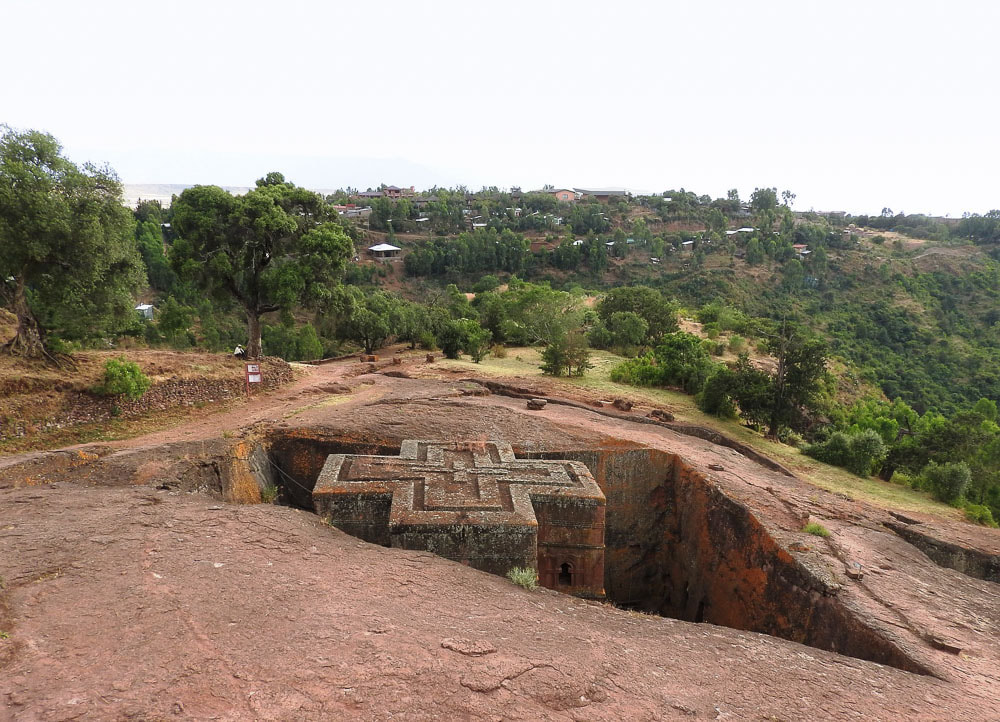 UNESCO World Heritage Site of Lalibela, Ethiopia