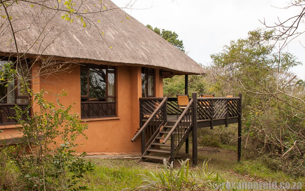 Hilltop resort, Hluhluwe Game Reserve, KwaZulu-Natal, South Africa