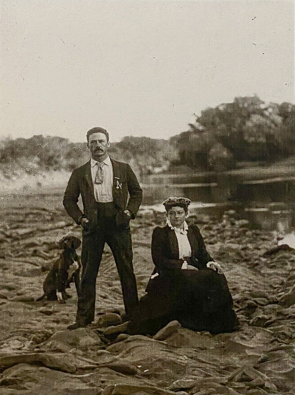Olive Schreiner and her husband Samuel Cronwright