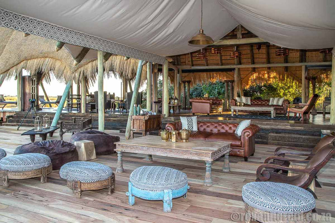 Luxury at Selinda Camp, sister camp to Zarafa Camp, both Linyanti lodges