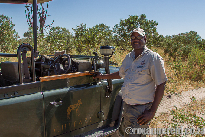 Chitabe Lediba guide Phinley Mwampole, Okavango
