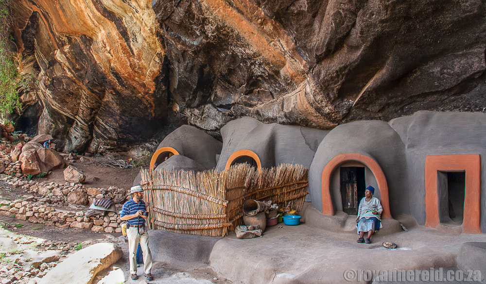 Lesotho destinations: Kome Caves near Mateka