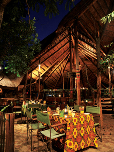 The Boma restaurant, Victoria Falls, Zimbabwe
