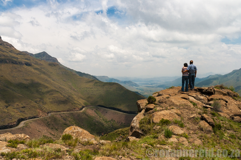 At the top of a pass, Lesotho