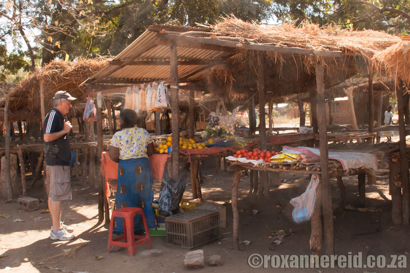 Village market, Zambia