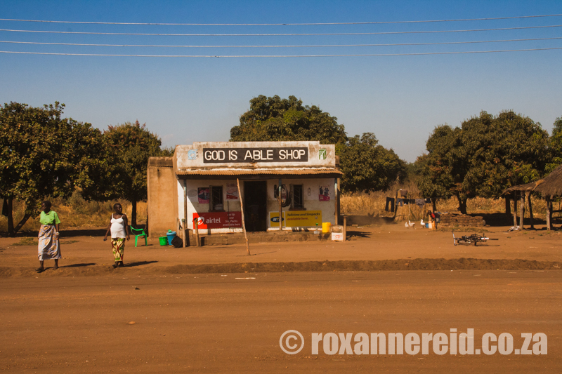 Rural shop, Zambia