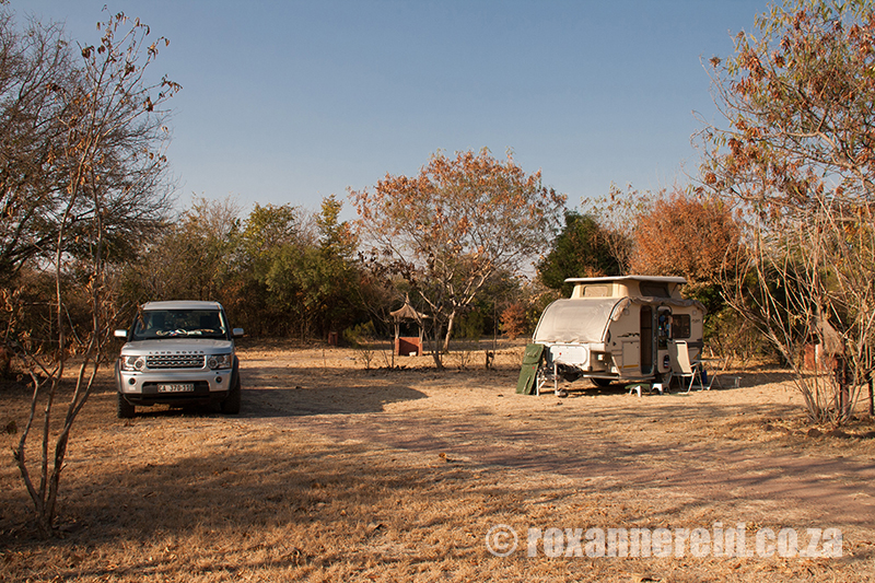Campsite, Livingstone Safari Lodge, Livingstone, Zambia