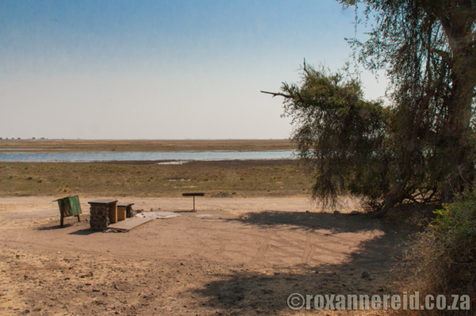 Ihaha campsite, Chobe camping sites, Chobe National Park camping, Botswanana