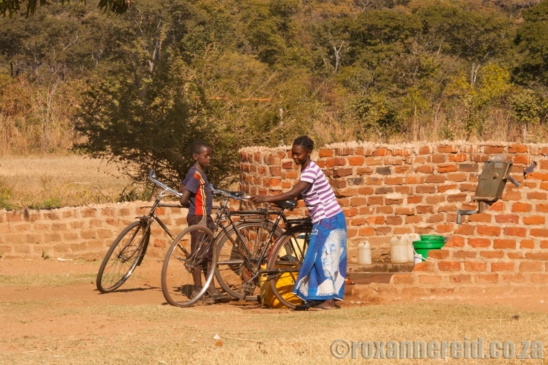 Zambia's people lov their bicycles