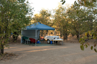 Campsite at Tsendze Rustic Camp, Kruger National Park