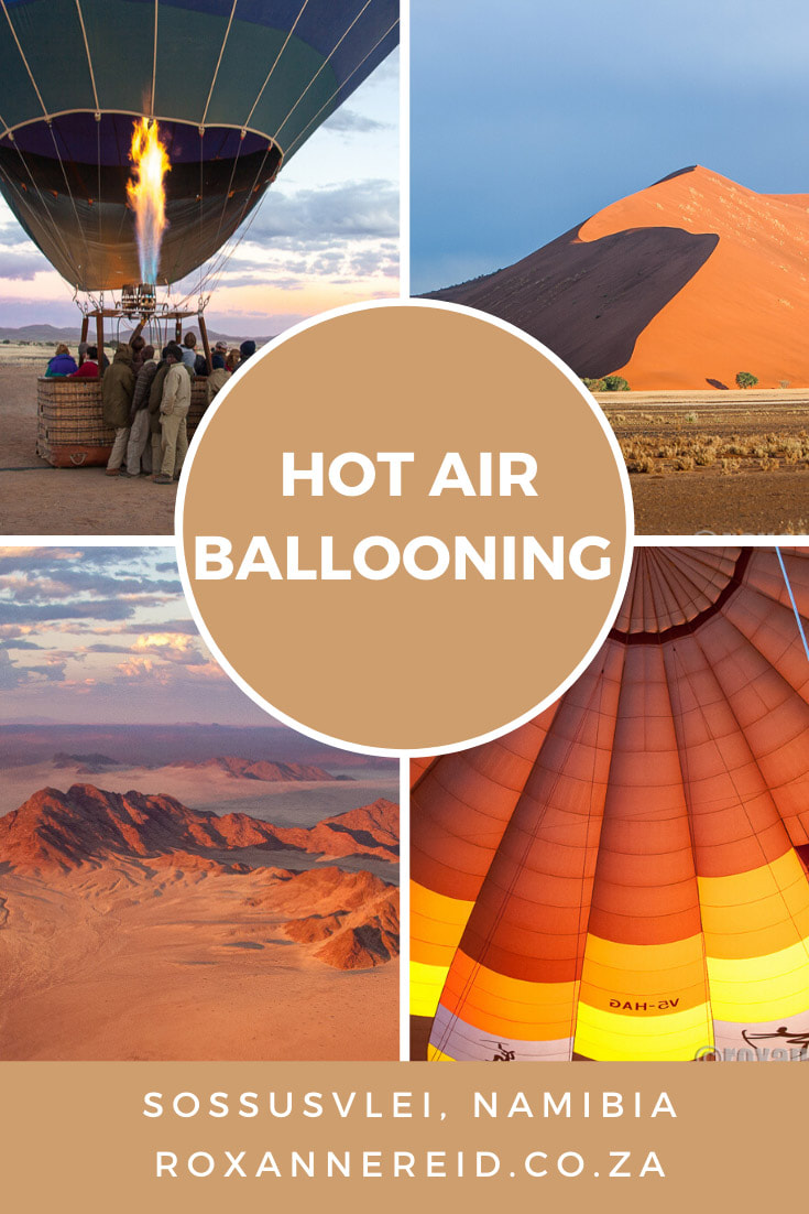 Hot air ballooning at Sossusvlei, Namibia, Southern Africa
