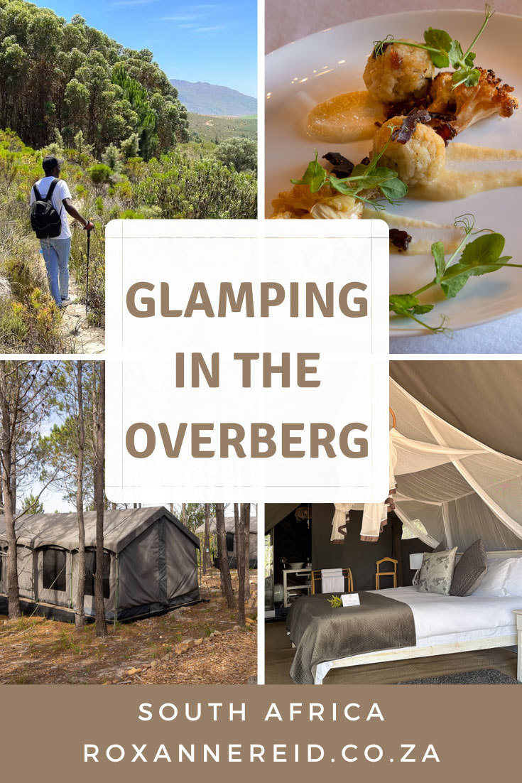 Looking for glamping in the Overberg? Try Canvas Collective Africa in the Hemel en Aarde Valley between Caledon and Stanford for a combination of rustic country atmosphere with luxury furnishings and gourmet food. Spend time in the hot tub or the pool, go fishing or stand-up paddle boarding at the dam, or try mountain biking or hiking. Enjoy three delicious meals a day and taste local wines. Just two hours from Cape Town, it’s a perfect weekend getaway.