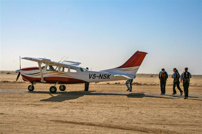 Skydiving Swakopmund, Namibia