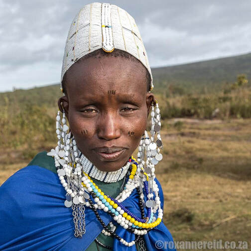 Maasai woman, Tanzania