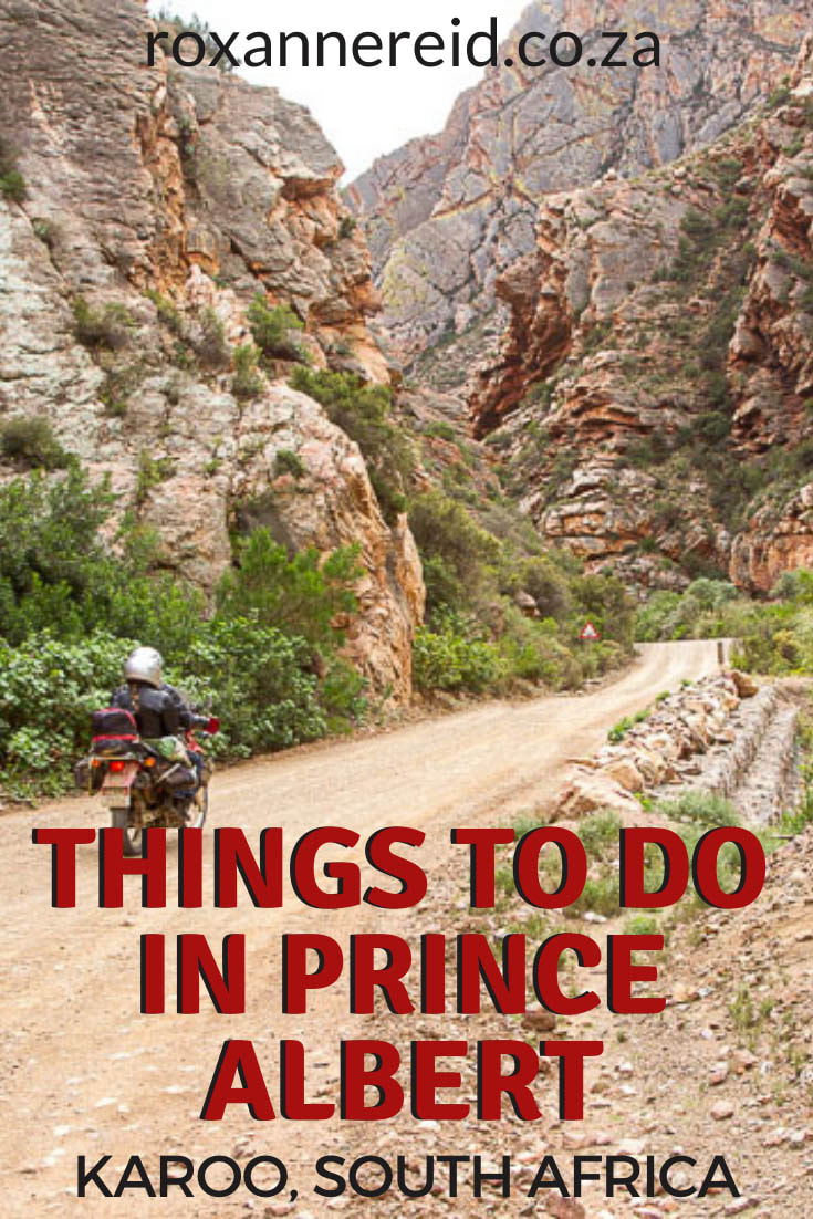 Visiting Prince Albert in the Karoo? Discover things to do in Prince Albert, from stargazing, hiking and cycling to visiting an olive farm, fig farm or cheese making farm. Enjoy a meal in one of the Prince Albert restaurants, visit the Fransie Pienaar Museum, join a ghost walk at night, take in a show. Drive the Swartberg Pass, visit a nature reserve and stay over in one of many Prince Albert accommodation options.