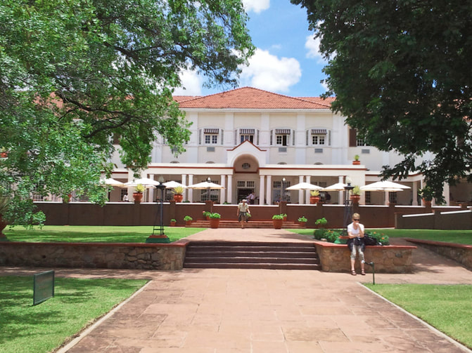 The Victoria Falls Hotel, Victoria Falls, Zimbabwe