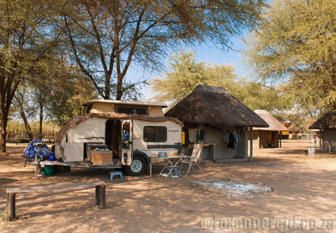 Toro Safari Lodge campsite, Chobe, Botswana