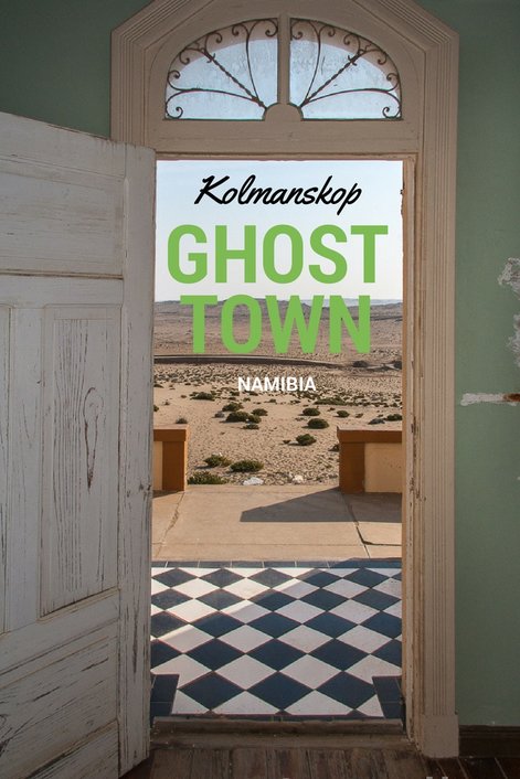 Once a diamond boom town, Kolmanskop in Namibia is now a ghost town where past and present with haunting magnetism.