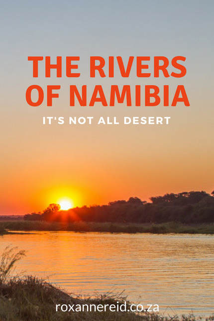 The rivers of northeastern Namibia #rivers #namibia #travel #Africa