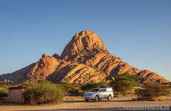 Spitzkoppe Campsite in the Namib Desert