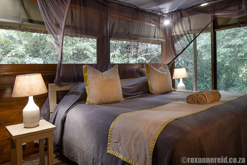Kosi Bay accommodation - cabin interior