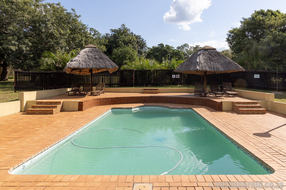 Swimming pool at Ndumo Game Reserve's rest camp