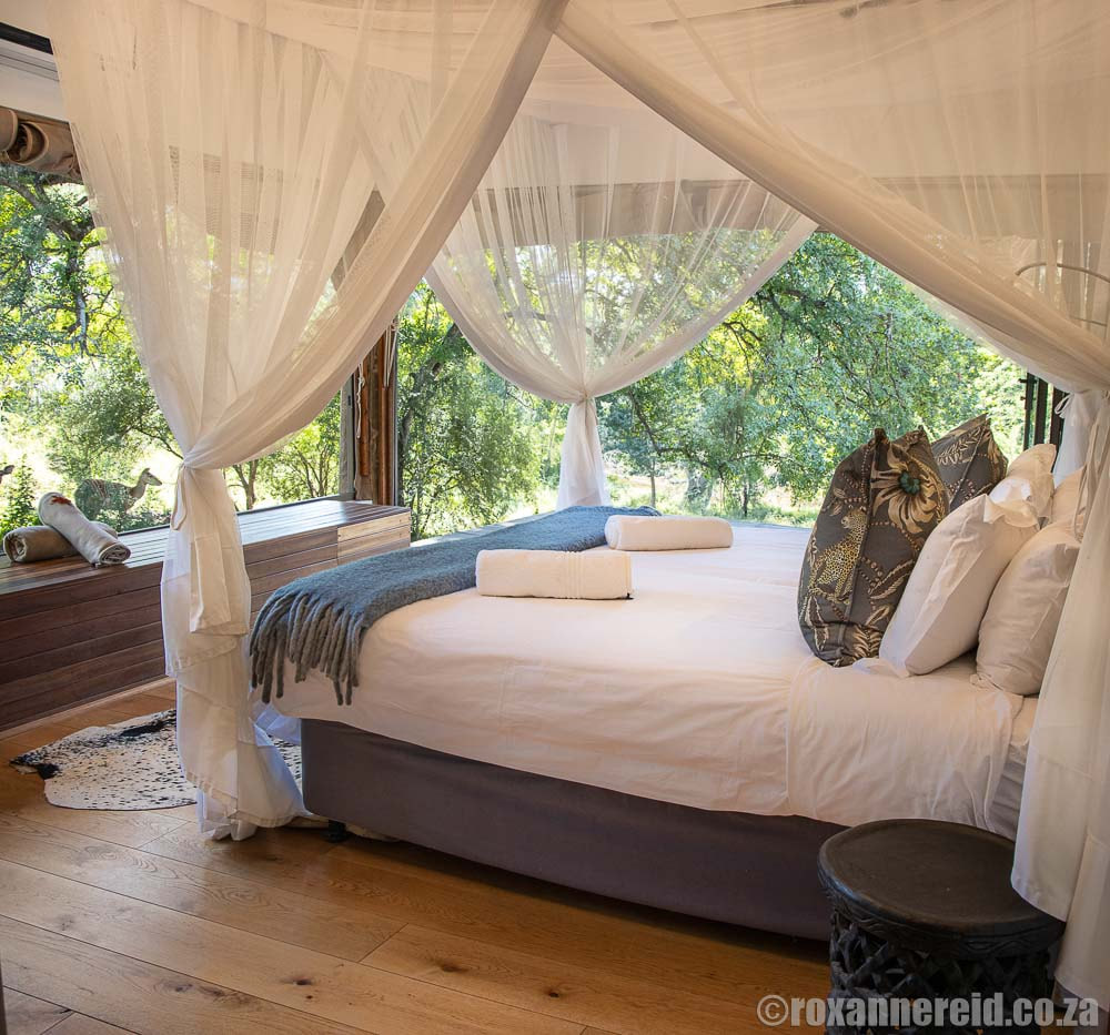 Bedroom at the Homestead, Rhino River Lodge accommodation