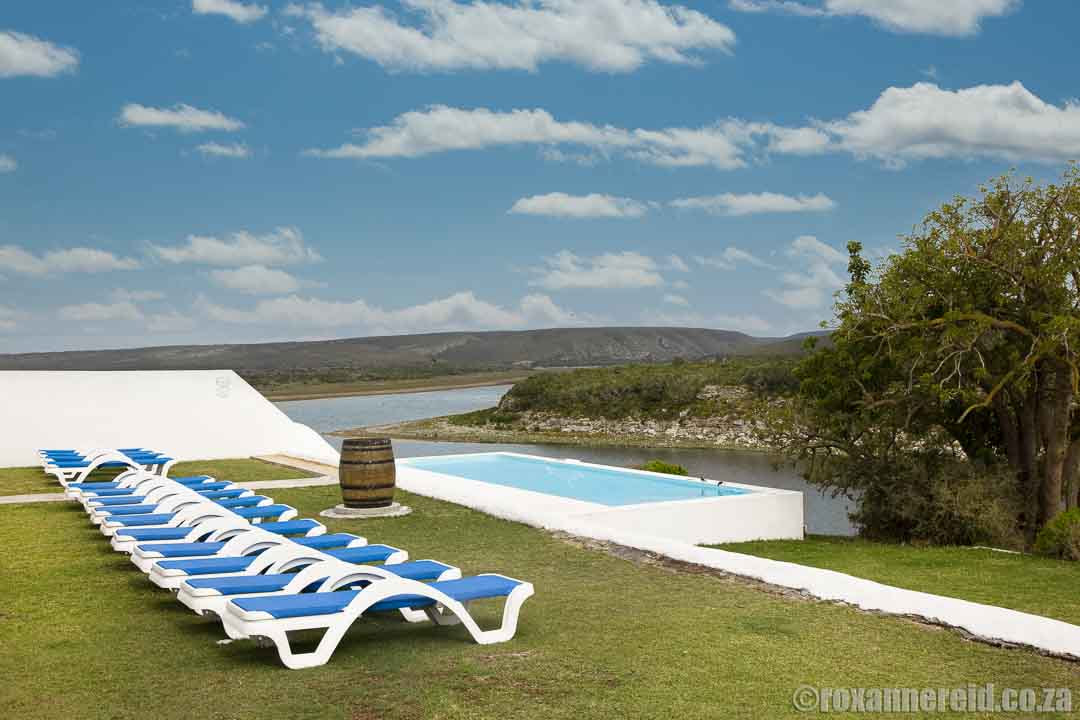 Swimming pool at the De Hoop Collection