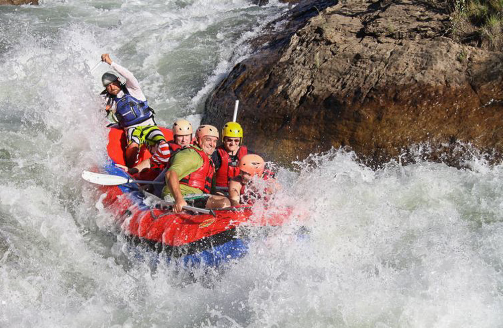 Clarens activities and adventures: white-water rafting in Clarens
