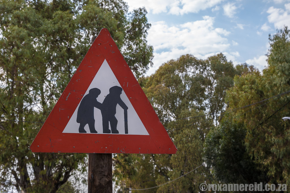 Road sign, Richmond, Karoo, South Africa