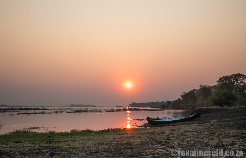 Why do people travel? Zambezi sunrise